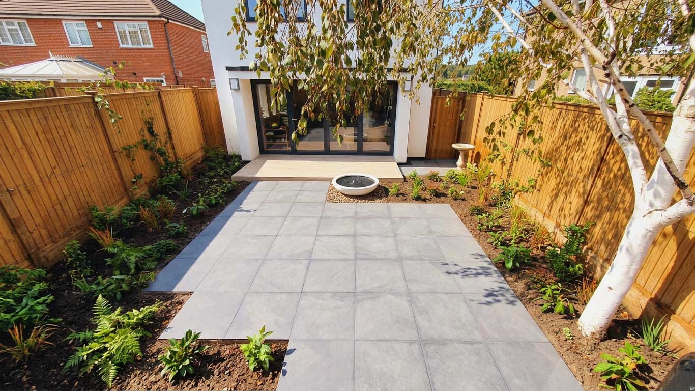Kingston low maintenance urban garden design by Outdoor Creations